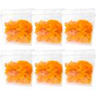 Pote Mantimentos Cereais Transparente 1,5L Kit 6 unidades