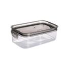 Pote Mantimentos Fechamento Hermético Tampa Trava Mais Cristal Porta Mantimentos 500ML Plasutil
