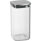 Pote Mantimentos Home&co Com Tampa Inox Borossilicato 1,5l