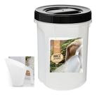 Pote Mantimetos Arroz C/ Rosca Alto Com Copo Medidor 5.8l