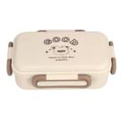 Pote Marmita Bento Box Série Desenho Animado 800mL Marrom