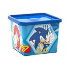Pote Marmita Infantil Quadrado 430ml Personagens Organizador