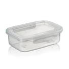 Pote Microondas Pequeno Com Travas 270ML Transparente