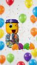Pote Mini Gelatinas Emoji 1,5kg Com 100 Unidades