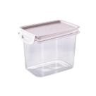 Pote Moderno Hermético com Travas 1,8L Plasútil Borracha Branco Tampa Modular Mantimentos Plástico Pote Moderno Hermético com Travas 1,8L Plasútil Borracha Branco Tampa Modular Mantimentos Plástico