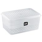 Pote Multiuso com Tampa 2 Litros Versátil Pratico Micro-ondas Freezer Livre de BPA Polipropileno Fácil de lavar