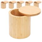 Pote Multiúso de Bambu com Tampa EKOS Cozinha Armazenamento - Pote Multiúso de Bambu com Tampa EKOS Cozinha Armazenamento -
