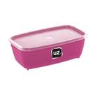 Pote Multiuso Retangular UZ 1,5L Magenta UZ225-MAG Pote Multiuso Retangular UZ 1,5L Magenta UZ225-MAG