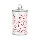 Pote natalino vidro com tampa hermetica 630ml rio master