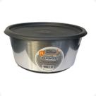 Pote Organizador Multiuso Hermético Label Inox 3 Lt BPA free Pote Organizador Multiuso Hermético Label Inox 3 Lt BPA free