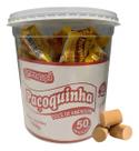 Pote Paçoca Rolha Embalada Amendupã 750g Com 50 Unidades
