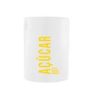 Pote para Açúcar 0,8 L Inox Branco Attuale