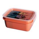 Pote Para Alimento Tipo Marmita Para Passeio / Escola Com Trava de Segurança Marvel Disney 850ml Plasútil