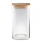 Pote Para Alimentos 1,4 Litros Vidro Borossilicato Quadrado UZ7103-TR Uzutil