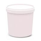 Pote Para Alimentos 900 ML Branco Plástico Polipropileno