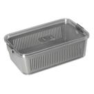 pote para alimentos em acrilico tampa com trava de 2570ml - Paramount