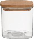 Pote Para Alimentos Hermético 650 ml Com Tampa de Bambu