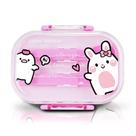 Pote Para Lanche De 2 Andares Amiguinhos 400 Ml - Jacki Design Coelho Rosa