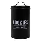 Pote Para Mantimentos Lata Com Tampa Para Cookies Bolacha Biscoito 1,7 Litros