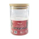 Pote para Mantimentos Multiuso com Tampa de Bambu 450ml