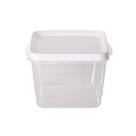 Pote para Mantimentos Multiuso Cozinha Quadrado Chef Pro 4600ml - Paramount 23 X 20 X 16 Cm