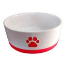 Pote para Ração Porcelana Elegante Pequeno 450 ml Cachorro