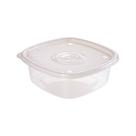 Pote Plástico 1 Litro Plasútil Geladeira Frutas Micro-ondas Fitness Cozinha Freezer Marmita