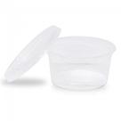 Pote Plástico com Tampa 140 Ml 1000 Unidades Rioplastic