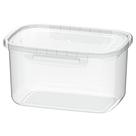 Pote Plastico Com Travas 26X18X14Cm 4,3L. Pote Plastico Com Travas 26X18X14Cm 4,3L.