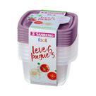 Pote Plastico Conj. L6P5 Pote Facil 800Ml(S)