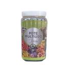 Pote Plástico Cozinha Fileto 2,5l Candy Color - Pote Hermético 2,5 - Pote Rosca Organizador Mantimento Plastico - PANA