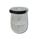 Pote Plástico Decorado 700ml Vedação com Silicone Plasútil