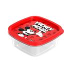 Pote Plástico para Armazenamento de Alimentos com Tampa Mickey 580ml