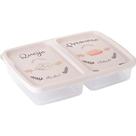 Pote Plastico Plasutil Porta Frios Com 2 Divisorias Decorado - 8696