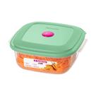 Pote Plástico Quadrado Baixo VAC Freeze 1,3L Sortido - Sanremo Pote Plástico Quadrado Baixo VAC Freeze 1,3L Sortido - Sanremo