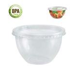 Pote Plástico Redondo Bowl Descartável 750ml C/ 40 Unidades