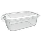 Pote Plastico Retangular Alto Pp 868Ml. Pote Plastico Retangular Alto Pp 868Ml.