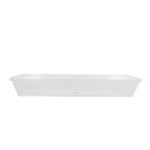 Pote Plástico Retangular Com Tampa 4L Natural Porta Mantimentos Organizador Abre e Fecha Pote Plástico Retangular Com Tampa 4L Natural Porta Mantimentos Organizador Abre e Fecha