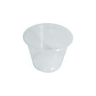 Pote Plástico Sem Tampa Transparente 250 Ml 1000 Unidades