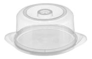 Pote Porta Bolo Red M Plastico Sanremo 24x13cm Vermelho Resistente