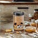 Pote Porta Condimentos Estampada Vaquinha 1100ml Tiba
