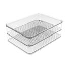 Pote Porta Frios Alimentos Duplo Com Divisória Para Geladeira Clear Fresh Natural - PF 150 Ou