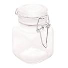 Pote Porta Mantimento Hermético Vidro E Silicone 260 Ml Lyor
