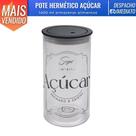 Pote Porta Mantimentos Hermético Resistente Decorado Açucar 1400 ml