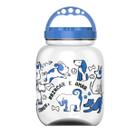 Pote Porta Ração Cachorro Gato 3,6l 1,4LT Com Alça Container - Pote Porta Ração Cachorro Gato 3,6l 1,4LT Com Alça Container -