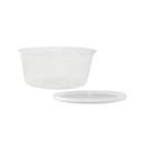 Pote PP Bpa Free Tampa Lacre Para Marmita Microondas Freezer 600ml Kit 300 Unidades
