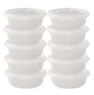 Pote PP com tampa lacre 160 Ml Transparente 10 unidades