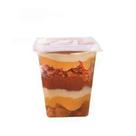 Pote quadrado 350ml com tampa 20 un prafesta - PRA FESTA