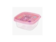 Pote Quadrado 580Ml Stitch Rosa Plasutil Pote Quadrado 580Ml Stitch Rosa Plasutil