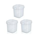 Pote Quadrado C/Lacre Bolo No Pote Descartável 220ml C/20un